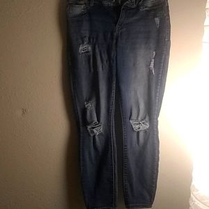 Maurices small torn jeans